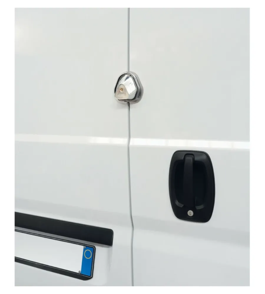 Kit 2 serrature aggiuntive per porte veicoli commerciali "vigilant" - 65412>Lampa Best