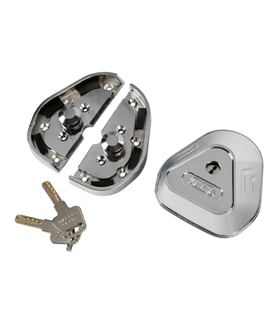 Kit 2 serrature aggiuntive per porte veicoli commerciali "vigilant" - 65412>Lampa Best