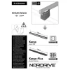 Kit attacchi per barre auto portatutto nissan nv200 09> (3barre)  n30263>Nordrive Online