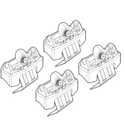 Kit attacchi per barre auto portatutto peugeot 308   berlina 10/13, peuge  n21150>Nordrive Best