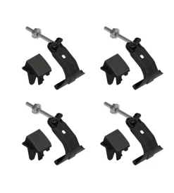 Kit attacchi per barre auto portatutto clamp snap - k-3  n21413>Nordrive