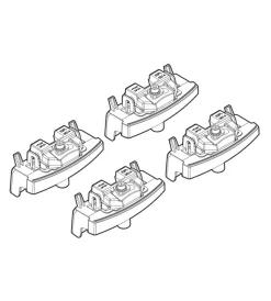 Kit attacchi per barre auto portatutto hyundai i40 wagon 11>  n21177>Nordrive Outlet