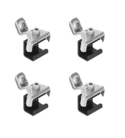 Kit attacchi per barre auto portatutto clamp snap - k-9  n21419>Nordrive Outlet