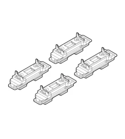 Kit attacchi per barre auto portatutto citroen c8 11/02 ulisse 06/02,phedra0  n21036>Nordrive Discount