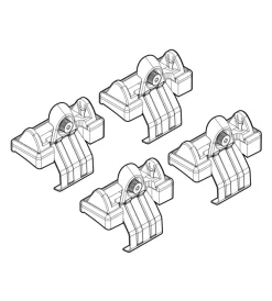 Kit attacchi per barre auto portatutto honda hr-v 3/5d 01/99>12/05  n21014>Nordrive Hot