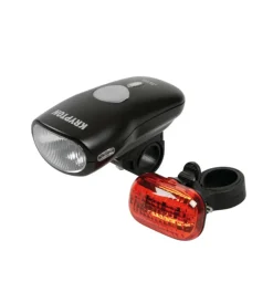 Kit fari per bicicletta a led anteriore e posteriore - 93575>Lampa Discount