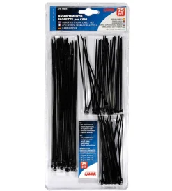 Kit fascette 75 pezzi assortiti  70024>Lampa Online