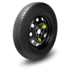 Kit ruotino di scorta - 155/90 17 acciaio con cric e chiave svita bulloni - 76103>Lampa