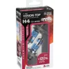 Lampada alogena 12v xenon top +120% luce - h4 - 60/55w - p43t - 2 pz  - scatola  58601>