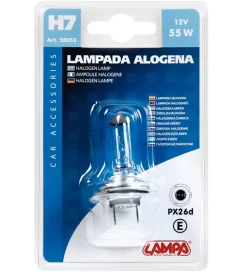 da h7 55w 12v.  58053>Lampa Clearance
