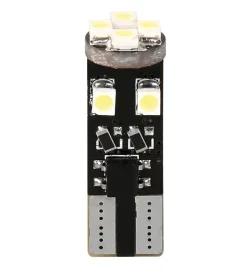 Lampada 12v hyper-led 24 - 8 smd x 3 chips - (t10) - trifocus - w2,1x9,5d - 2 pz  58464> Outlet