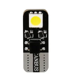 Lampada 12v hyper-led 6 - 2 smd x 3 chips - (t10) - bifocus - w2,1x9,5d - 2 pz  58461> Outlet