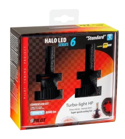 de led per auto 9-32v halo led serie 6 standard - (h7) - 30w - px26d - 2 pz  - scatola  57785>Lampa Clearance