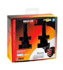 de led per auto 9-32v halo led serie 5 blaster - (h4) - 20w - p43t - 2 pz  - scatola  57791>Lampa Clearance