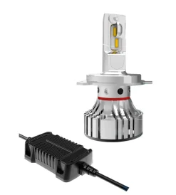 de led per auto 9-32v halo led serie 7 compact - (h4) - 36w - p43t - 2 pz  - scatola  57777><noscript><img width=