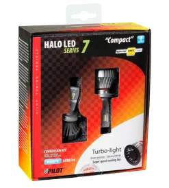 de led per auto 9-32v halo led serie 7 compact - (h7) - 36w - px26d - 2 pz  - scatola  57778>Lampa Sale