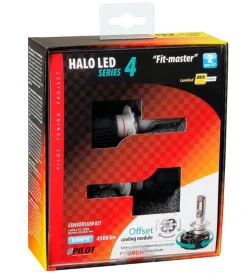 de led per auto 9-32v halo led serie 4 fit-master - (h7) - 25w - px26d - 2 pz  - scatola  57799>Lampa Clearance