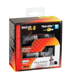 de led per auto 9-32v halo led serie 8 halo killer - (h7) - 25w - px26d - 2 pz  - scatola  57771>Lampa Outlet