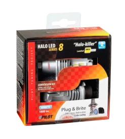 de led per auto 9-32v halo led serie 8 halo killer - (h4) - 25w - p43t - 2 pz  - scatola  57770>Lampa Clearance