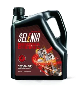 Lubrificante "selenia 10w40" benzina e diesel, 4 litri>Arexons