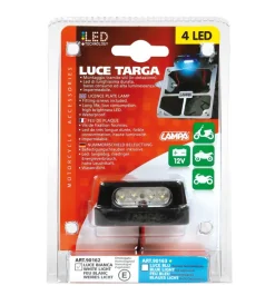 Luce targa 4 led bianca  90162>Lampa Outlet
