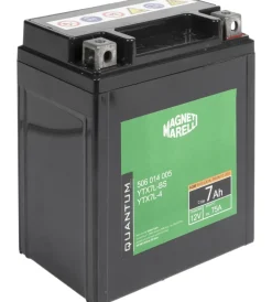 Magneti marelli batteria moto scooter 7ah 12v 75a agm sigillata polo positivo dx><noscript><img width=