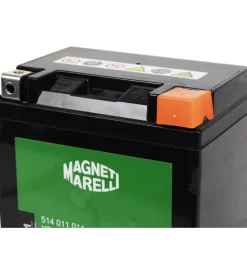 Magneti marelli batteria moto e scooter 14ah 12v 185a tecnologia agm sigillata polo positivo destro><noscript><img width=