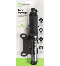 Mini pompa per bicicletta in alluminio grigio><noscript><img width=