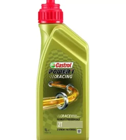 Olio lubrificante per motori a 2 tempi "power 1 racing 2t" 1 litro>Castrol Hot