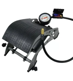 Pompa a pedale doppia con manometro>Michelin New