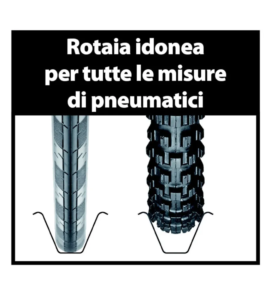 Porta bicicletta "bike-one" in acciaio nero - n50100>Nordrive New