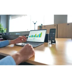 Porta telefono magnetico da tavolo "mag wireless stand" con ricarica wireless - 91807>Lampa New