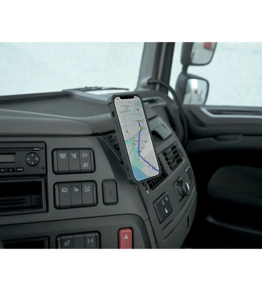 Porta telefono magnetico "magpro" con attacco orientabile - 91803>Lampa Online