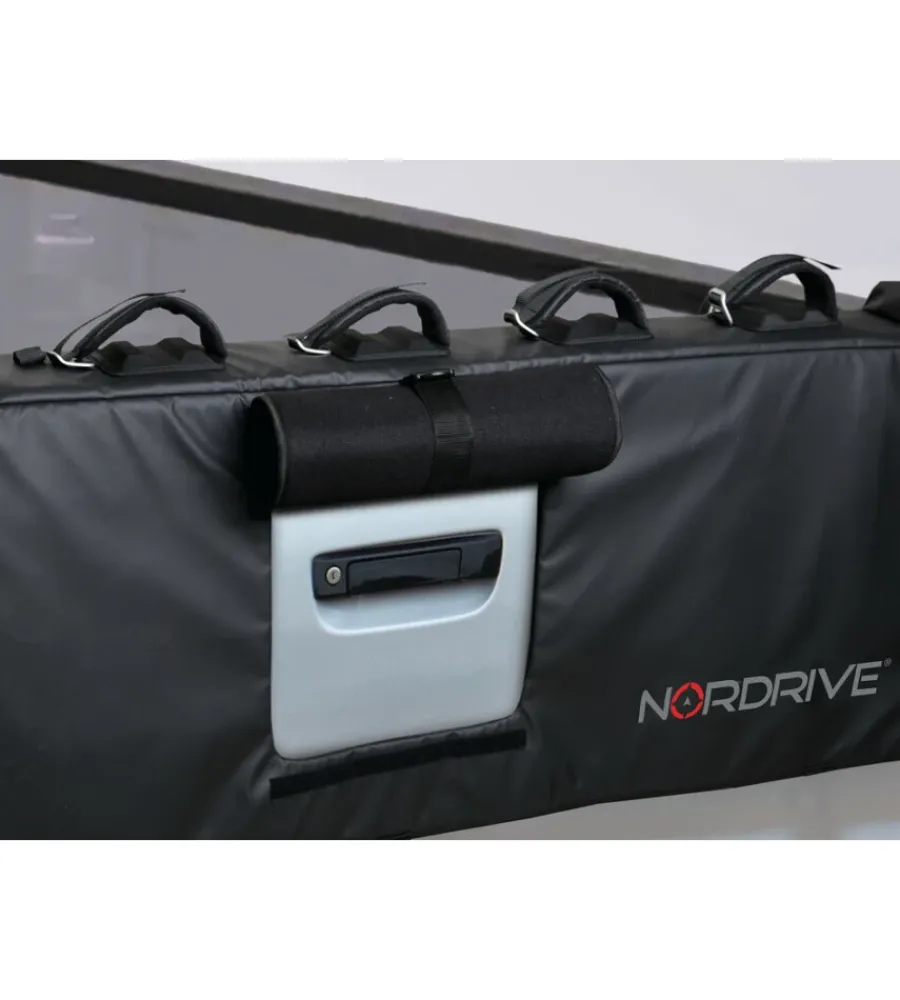 Portabici lampa "tailgate pad" per sponda posteriore pickup - cod. n50435>Nordrive Outlet