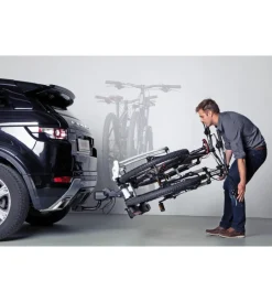 Portabiciclette per gancio traino 