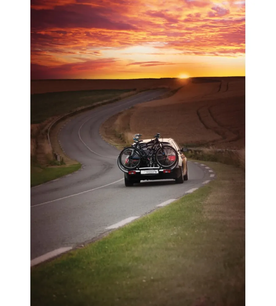 Portabiciclette per gancio traino "justclick" per 2 bici y8002486>Yakima Hot