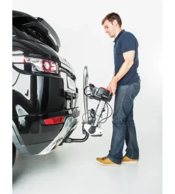 Portabiciclette per gancio traino 