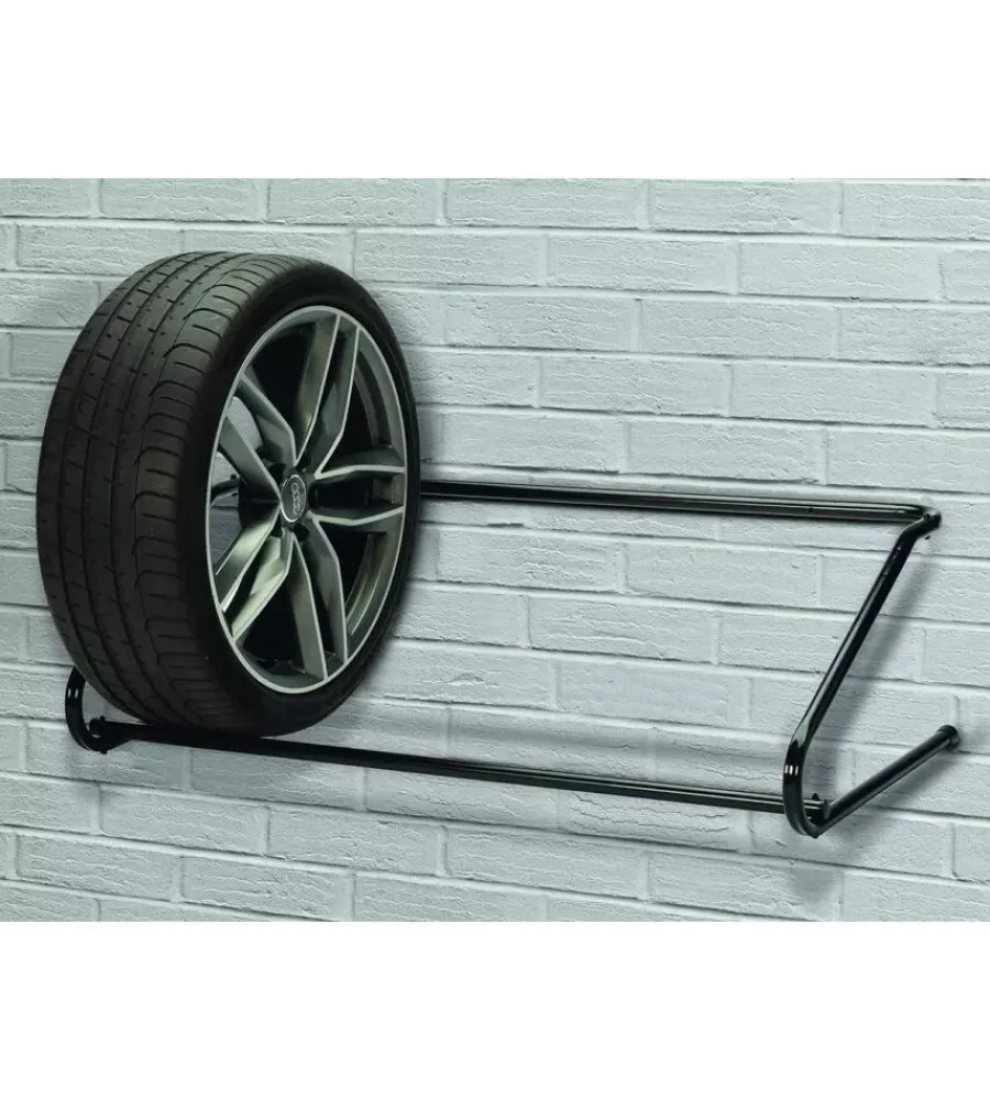 Portagomme a muro essenza "f1" 4 ruote 120x60x35 cm> Outlet