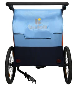Rimorchio passeggino bici 2in1 azzurro - bellelli><noscript><img width=