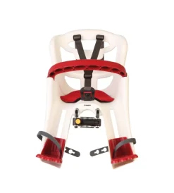 Seggiolino anteriore bici bellelli "tatoo plus" bianco/rosso> Outlet