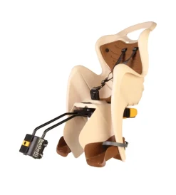 Seggiolino bici mr fox relax beige - attacco al telaio - grigio>