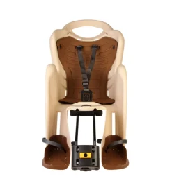Seggiolino bici mr fox relax beige - attacco al telaio - grigio>
