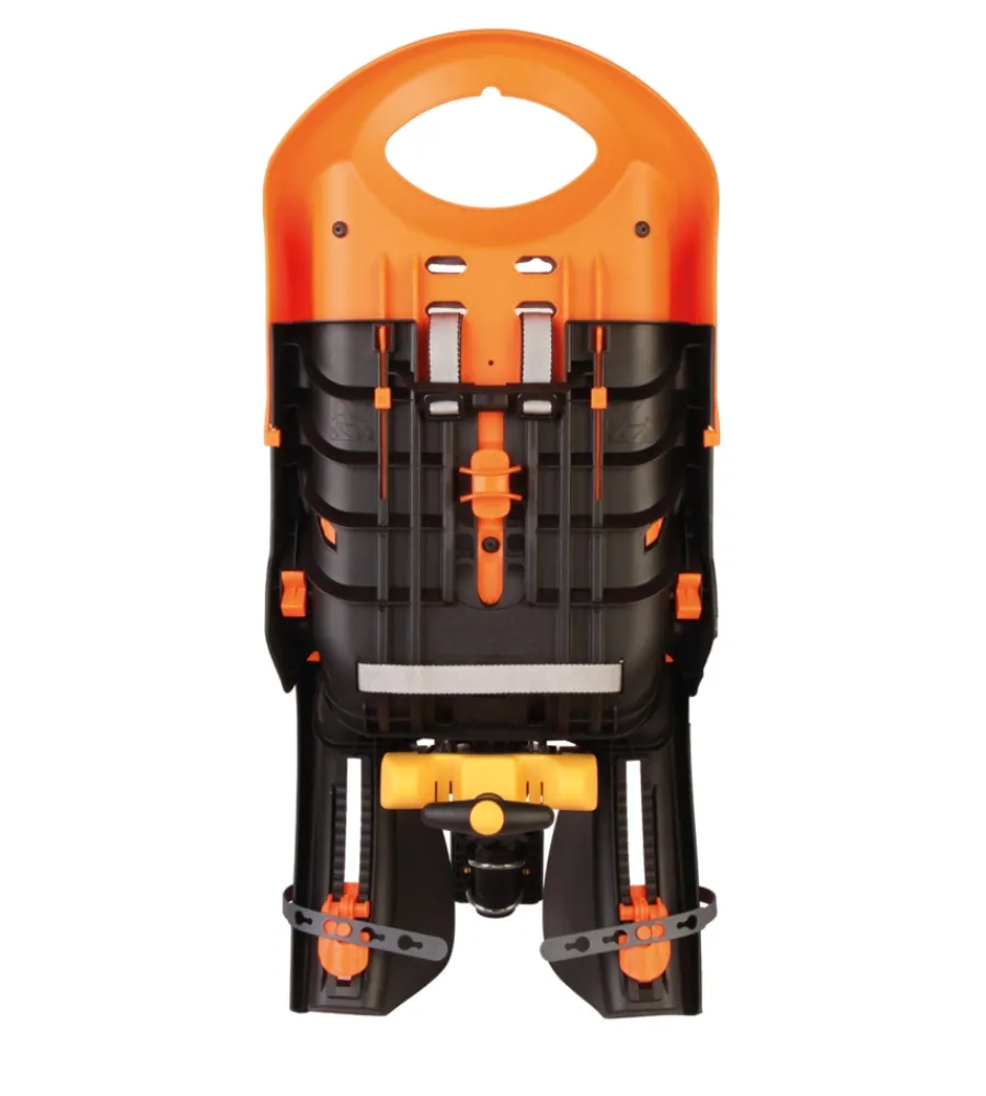 Seggiolino bici posteriore bellelli "tiger" arancione portata massima 22 kg> Outlet