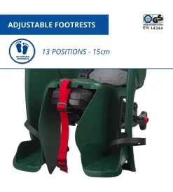 Seggiolino posteriore per bicicletta bellelli 