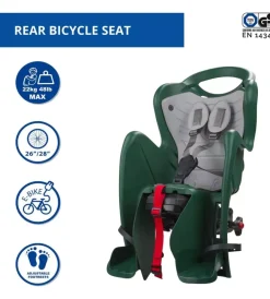 Seggiolino posteriore per bicicletta bellelli 