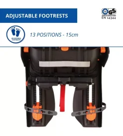 Seggiolino posteriore per bicletta bellelli 