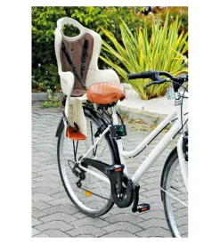 Seggiolino posteriore per bicicletta "holly" con attacco al telaio colori assortiti portata massima 22 kg>Lampa