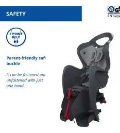 Seggiolino posteriore per bicicletta bellelli 