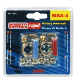 Serie morsetti batteria "rapid"  70032>Lampa New