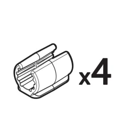 Set 4 appoggi di ricambio per nitto, pyro and radius>Nordrive Outlet